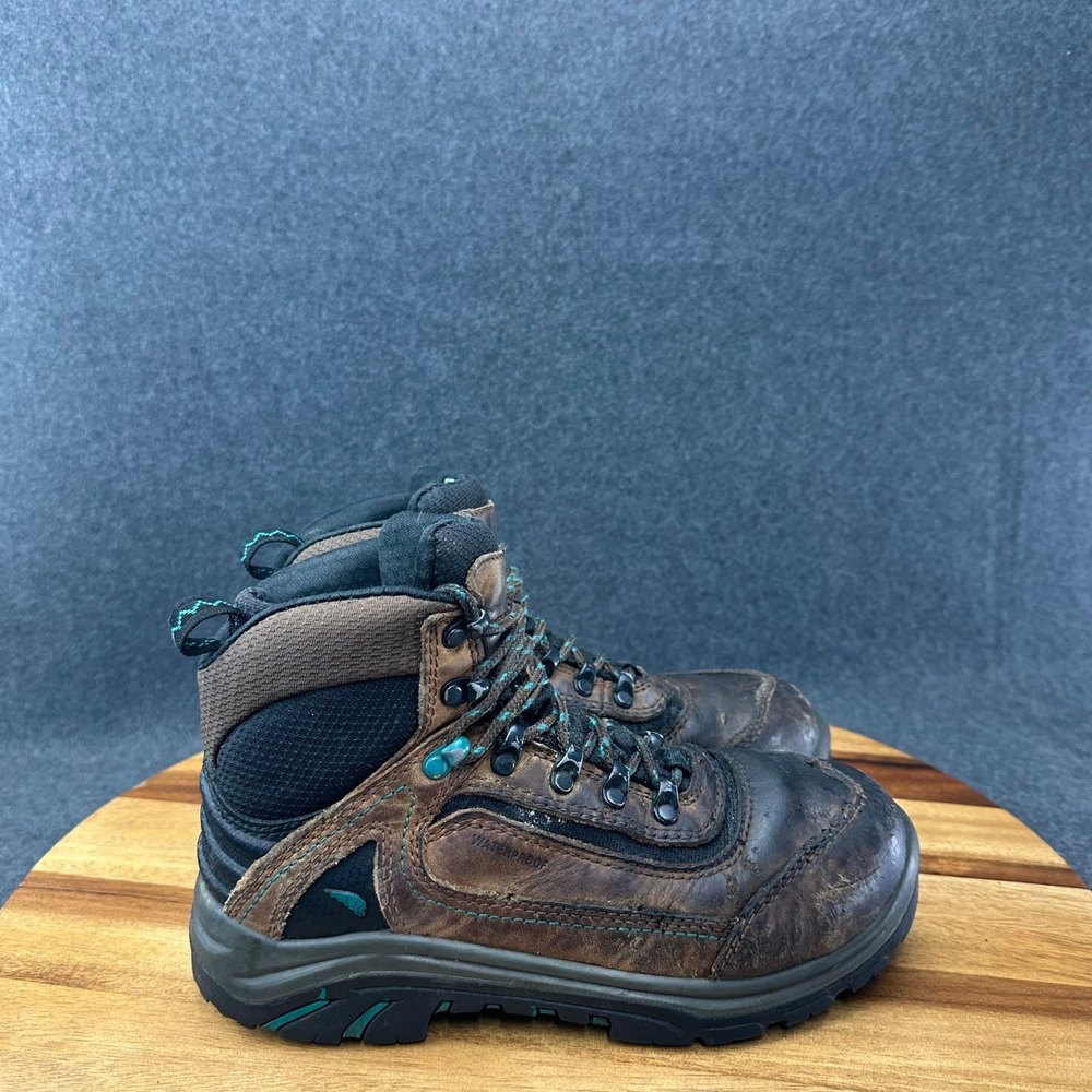 RED WING Tradeswoman 2346 Women's Safety Toe Waterproof Work Boots Brown Sz 6.5B